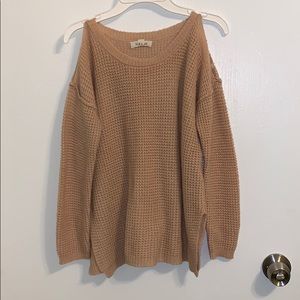 Cold Shoulder Sweater